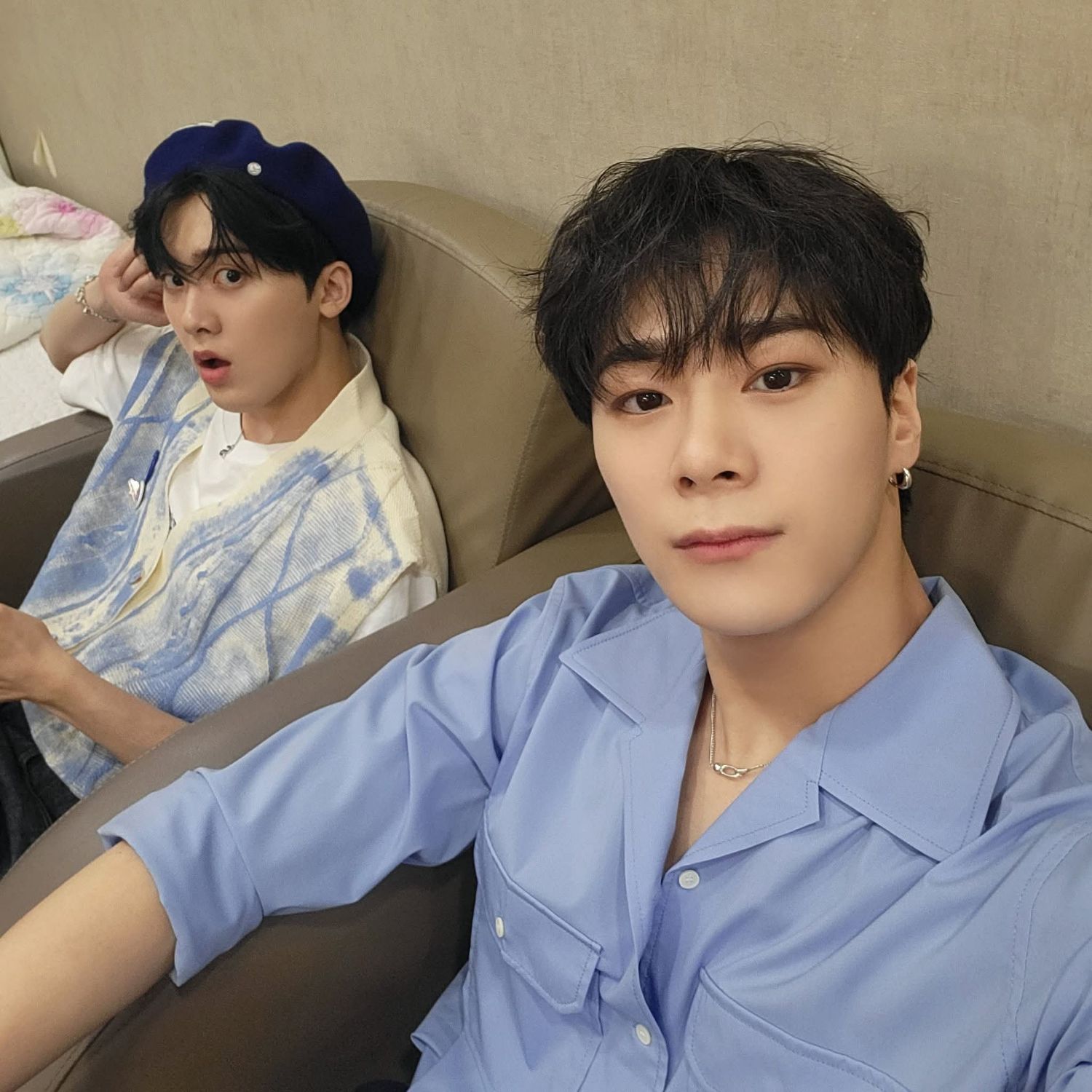 A moment captured by Moonbin (ASTRO)'s fan