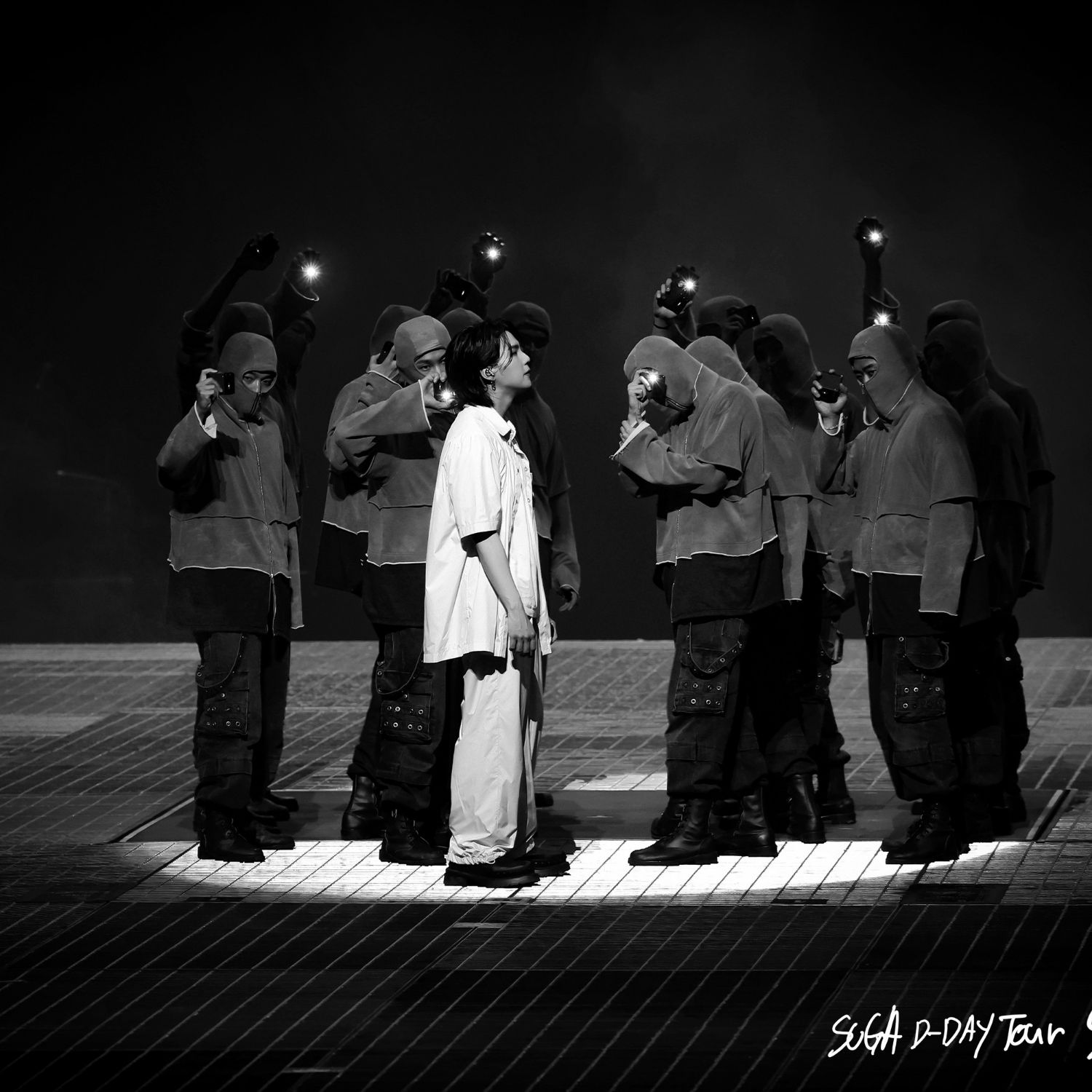 A moment captured by SUGA (BTS)'s fan