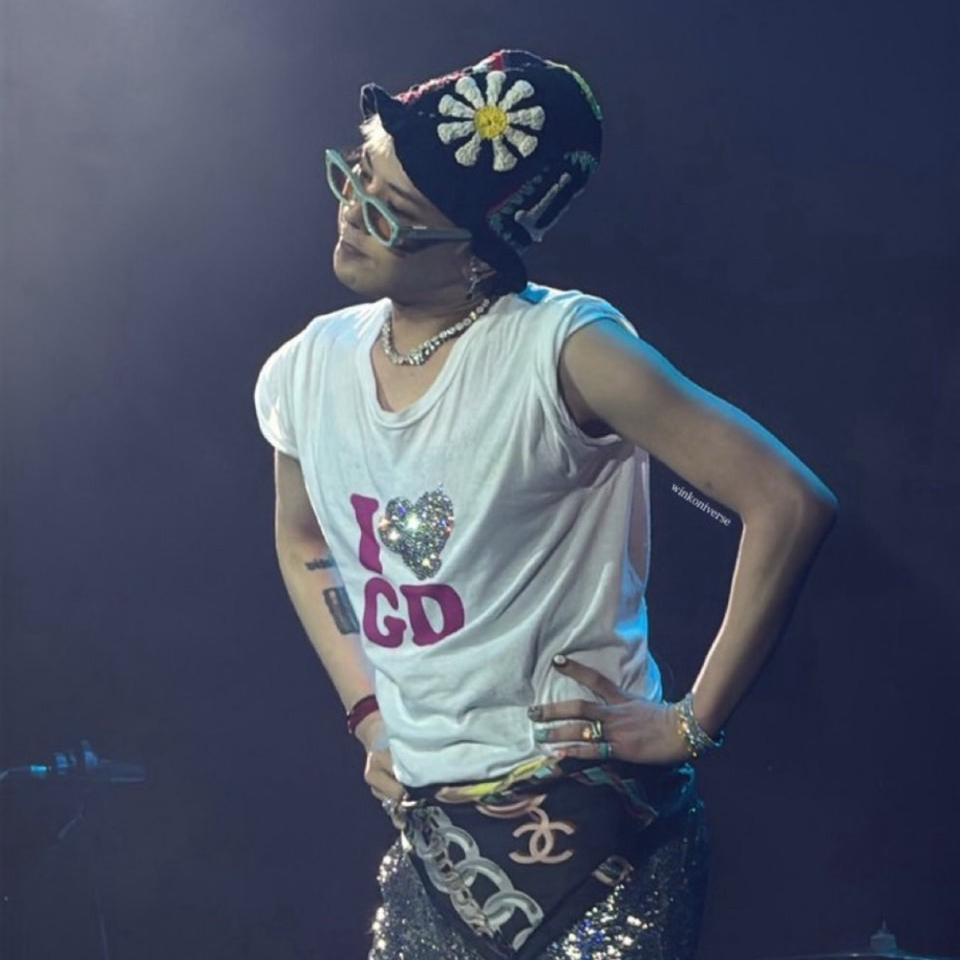 A moment captured by G-DRAGON (BIGBANG)'s fan