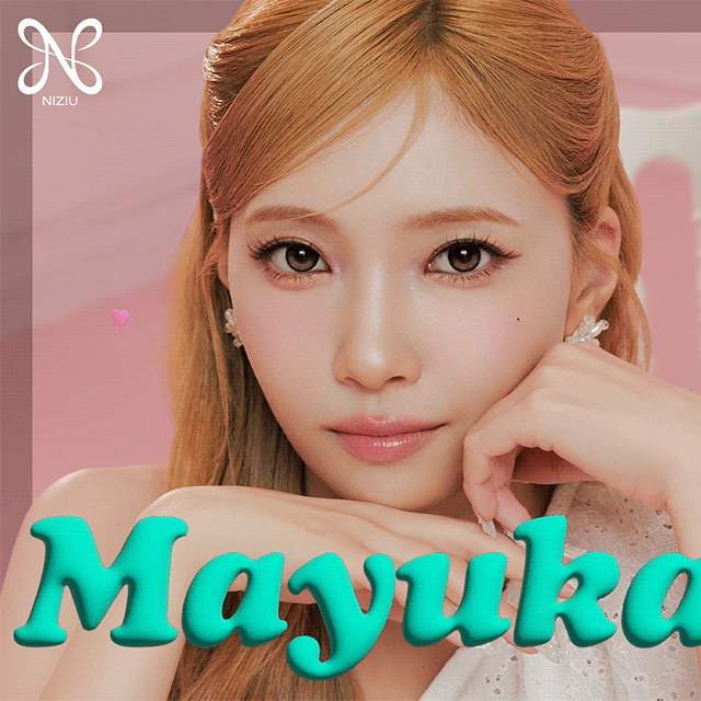 Behind-the-scenes cut of Mayuka (NiziU)