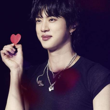 Recent activity shot of Jin (BTS)