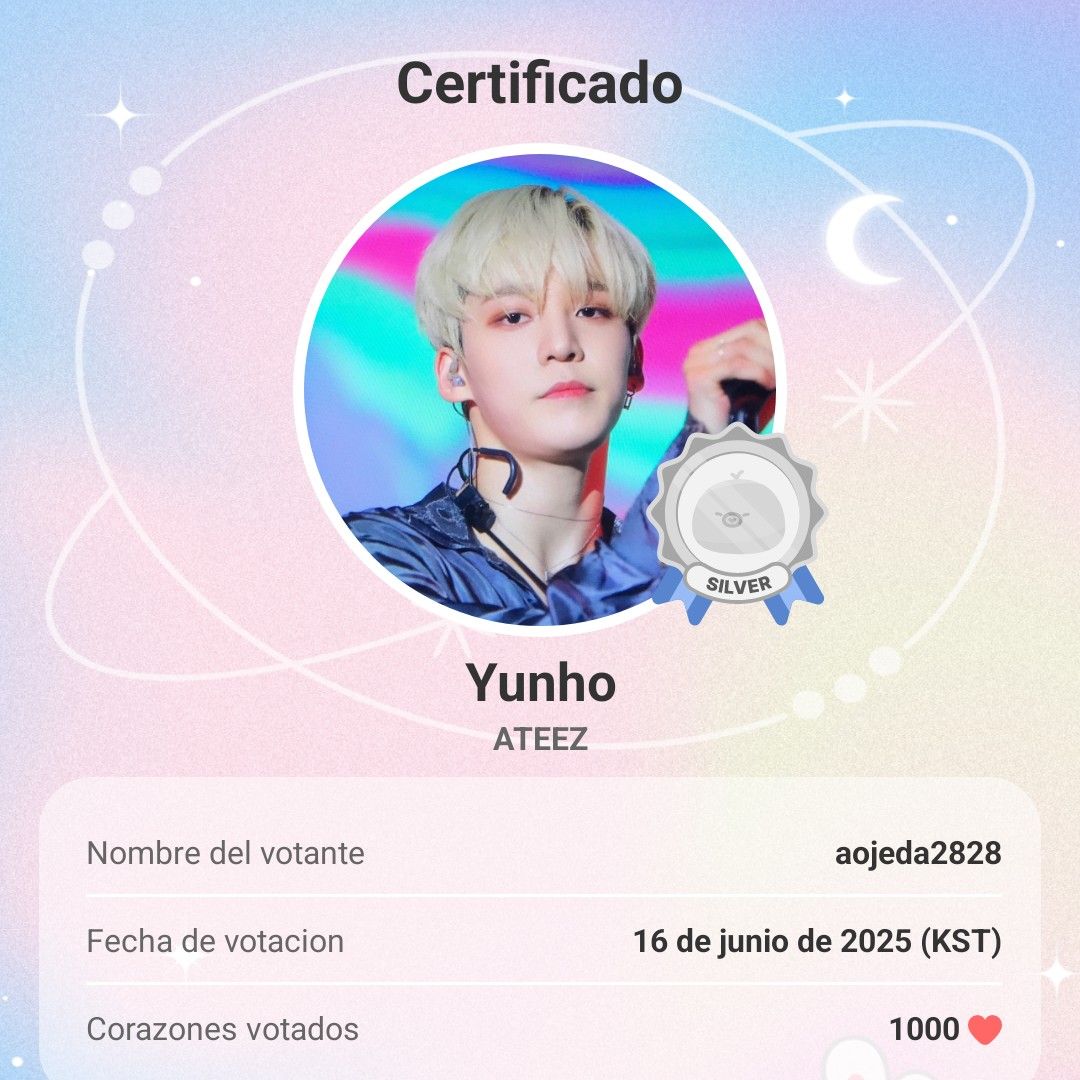 A moment captured by Yunho (ATEEZ)'s fan