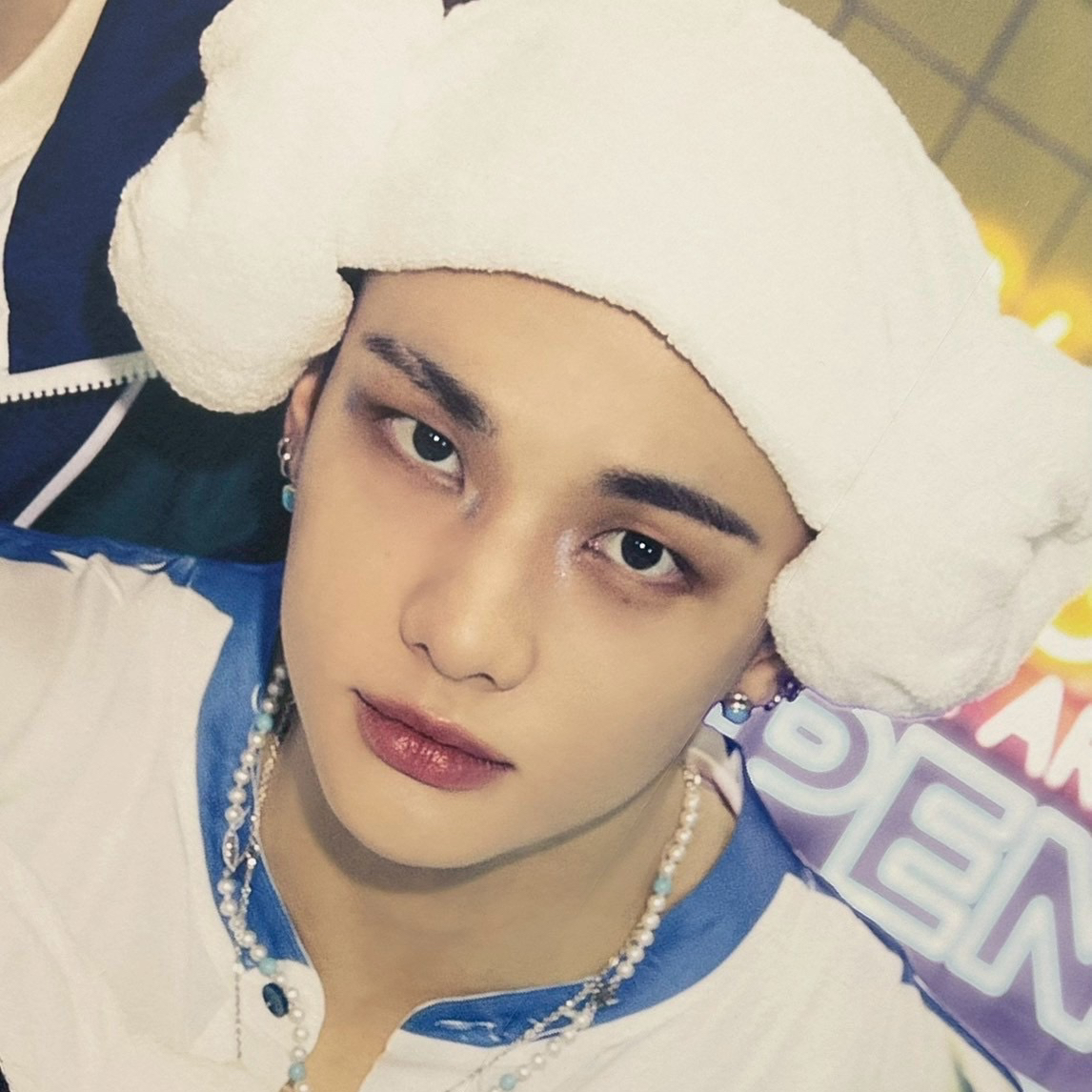 Behind-the-scenes cut of Hyunjin (Stray Kids)