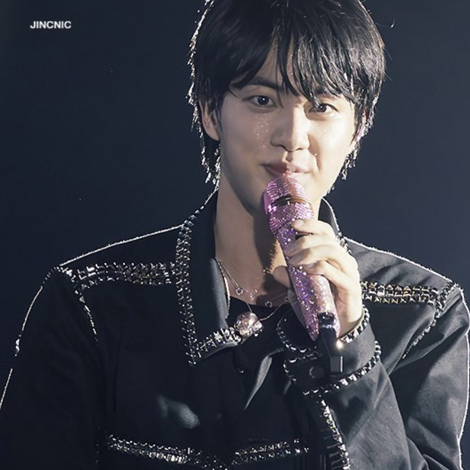 A moment captured by Jin (BTS)'s fan