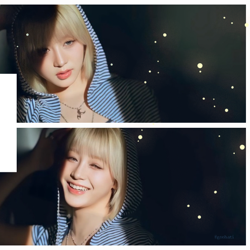 A moment captured by Hikaru (Kep1er)'s fan