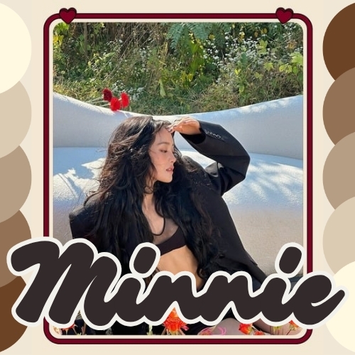 A moment captured by Minnie (i-dle)'s fan