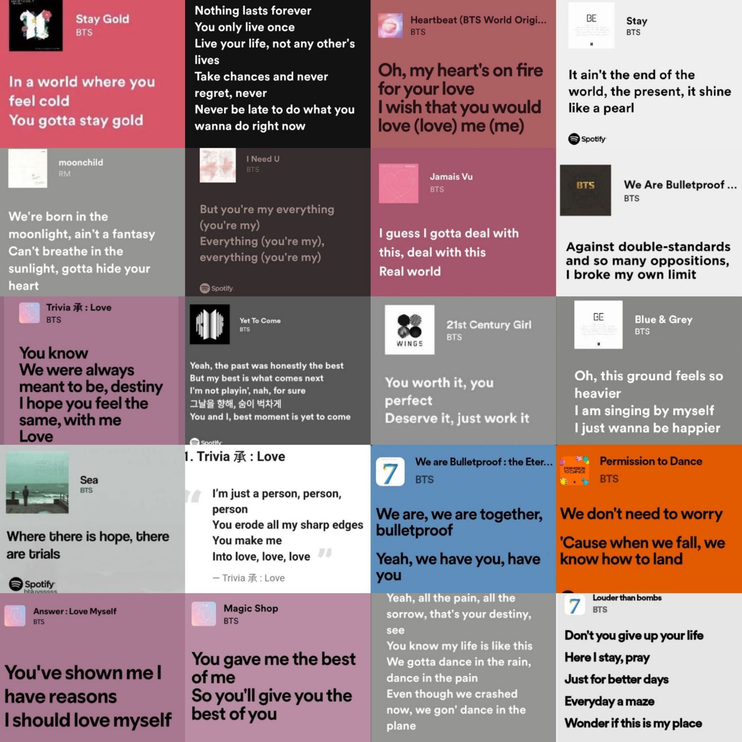 防彈少年團的幕後花絮