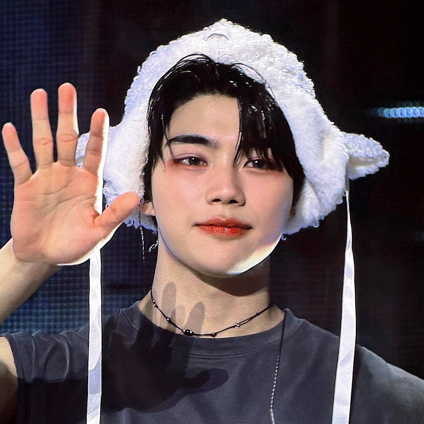 A moment captured by Park Gunwook (ZEROBASEONE)'s fan