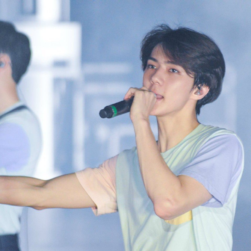 Recent activity shot of Sehun (EXO)