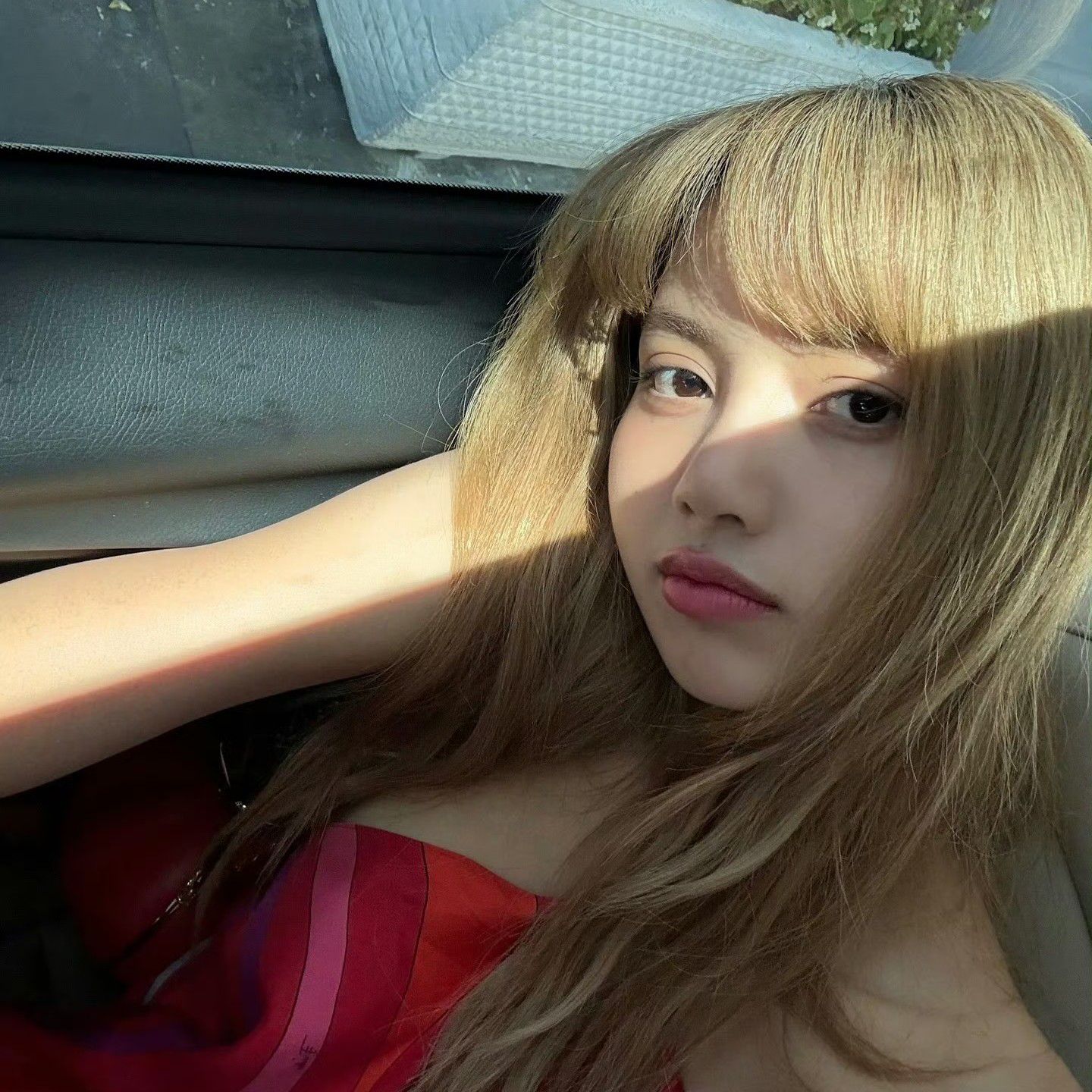 Recent activity shot of Lisa (BLACKPINK)