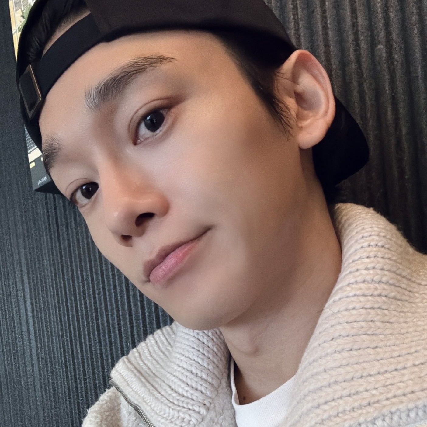 Recent activity shot of Chen (EXO)