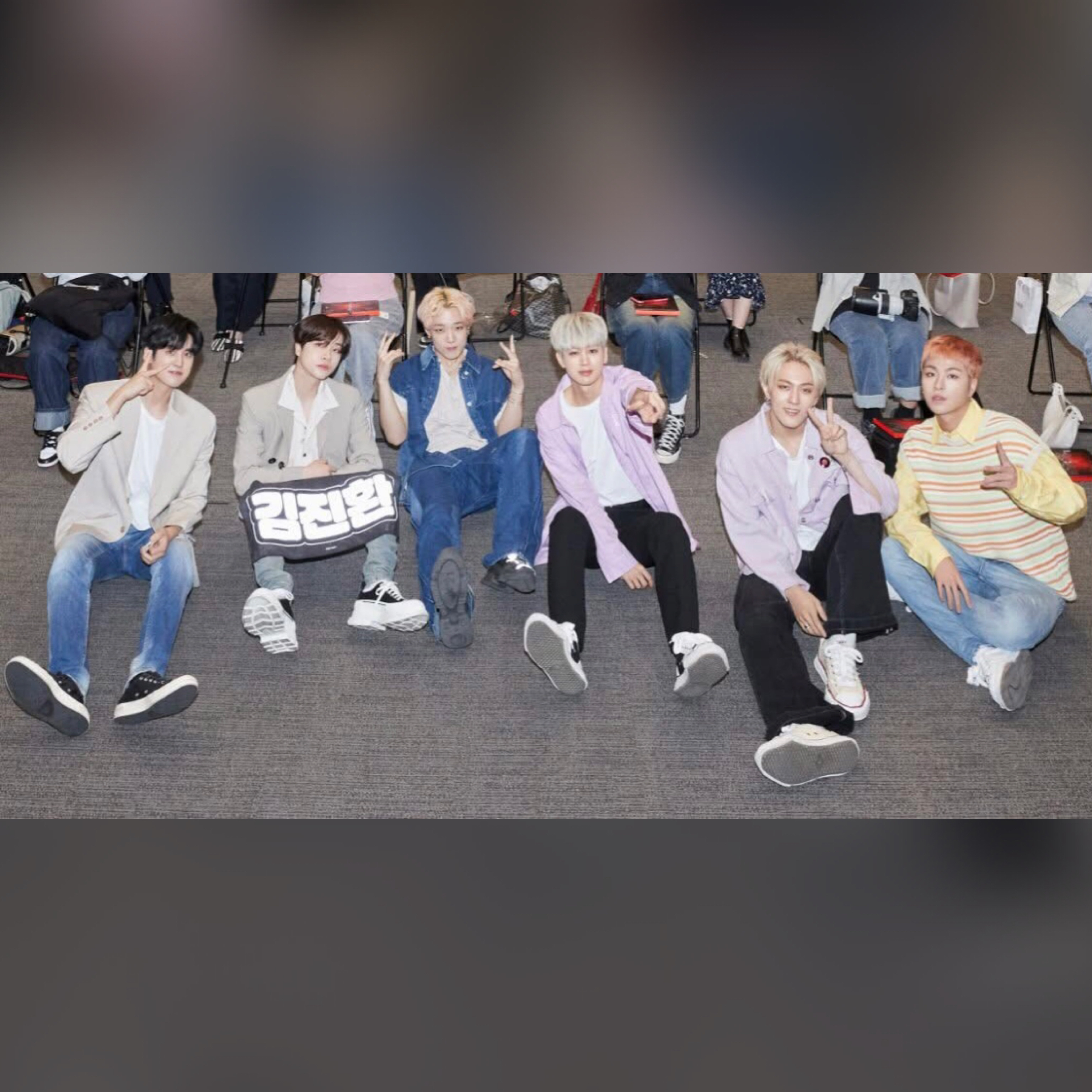 A moment captured by iKON's fan