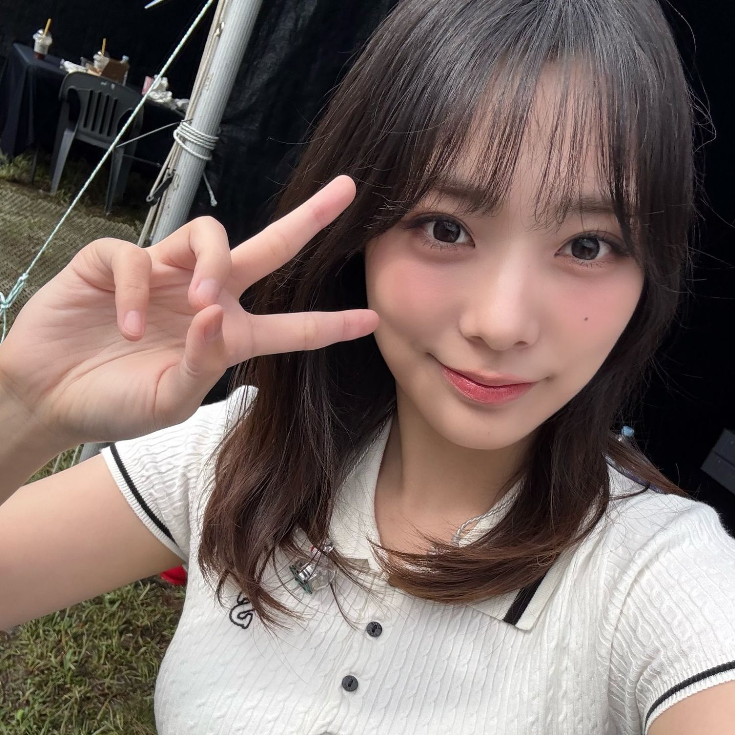 A moment captured by Siyeon (QWER)'s fan