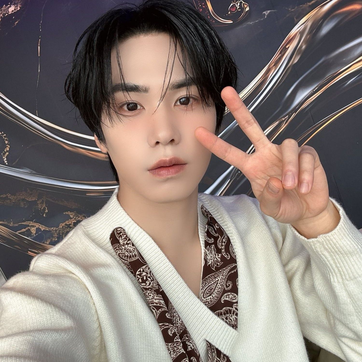 A moment captured by Rocky's fan