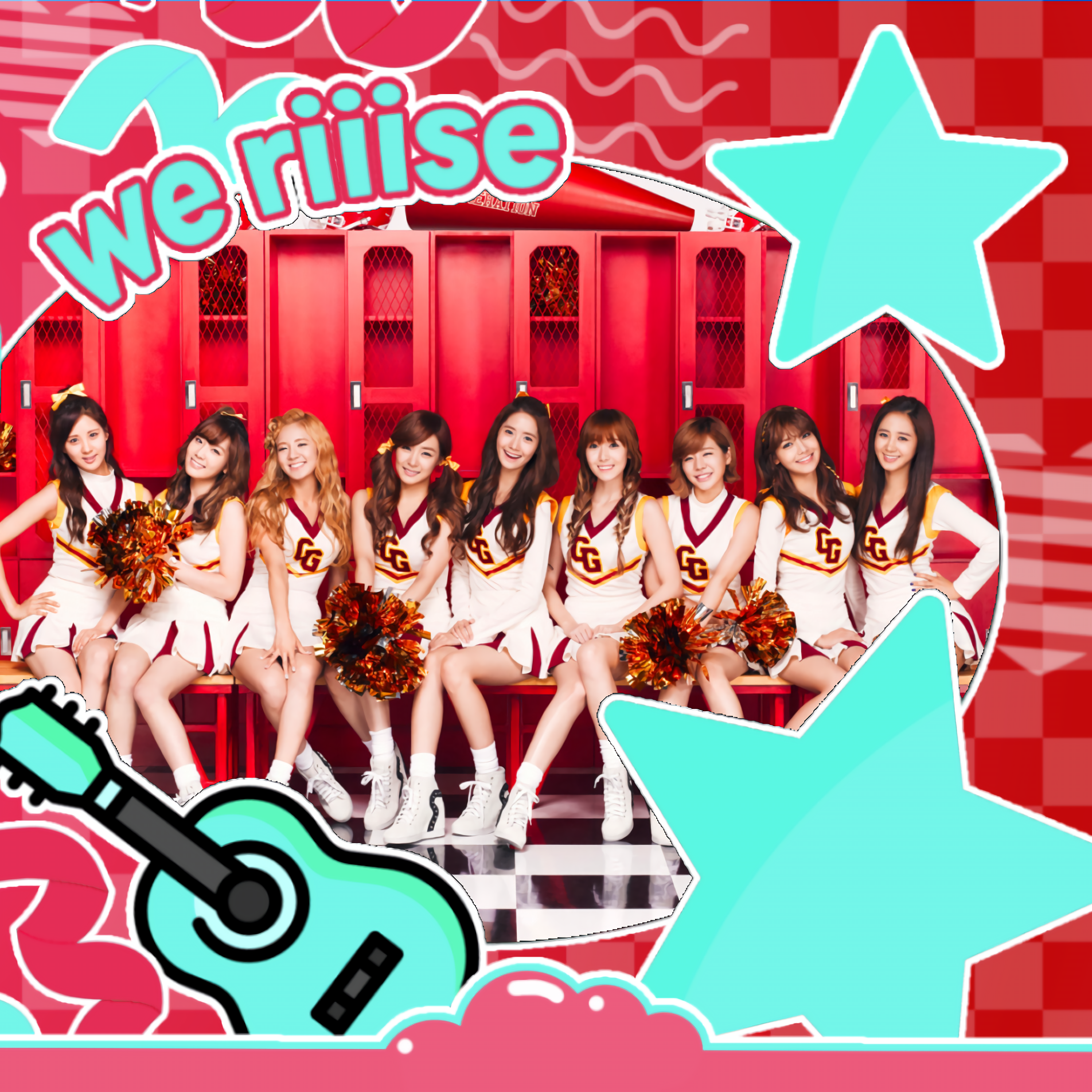 Behind-the-scenes cut of Girls' Generation