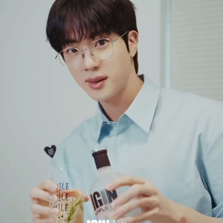 Recent activity shot of Jin (BTS)
