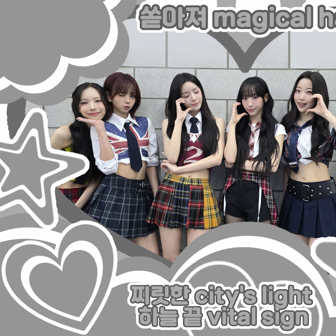 SECRET NUMBERの舞台裏ショット