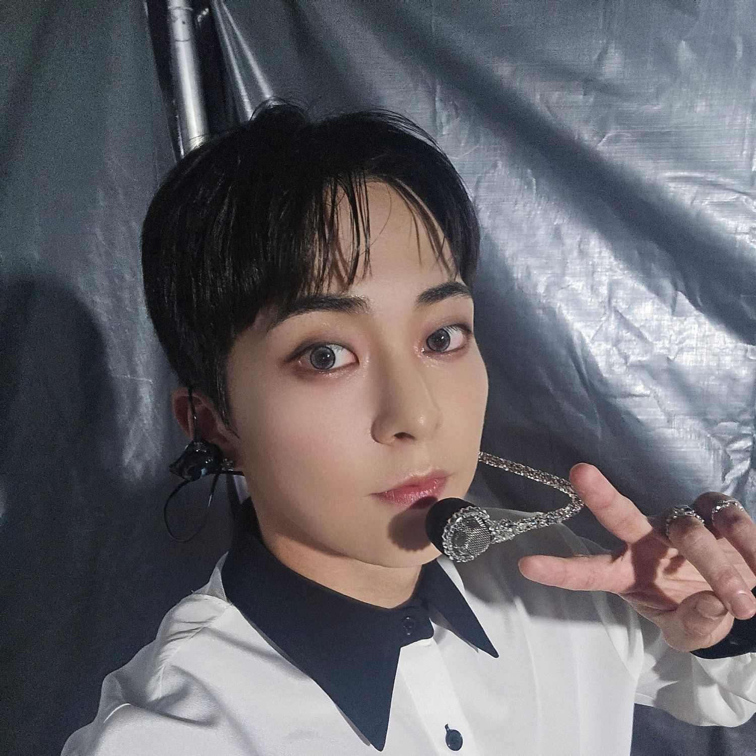 Recent activity shot of Xiumin (EXO)