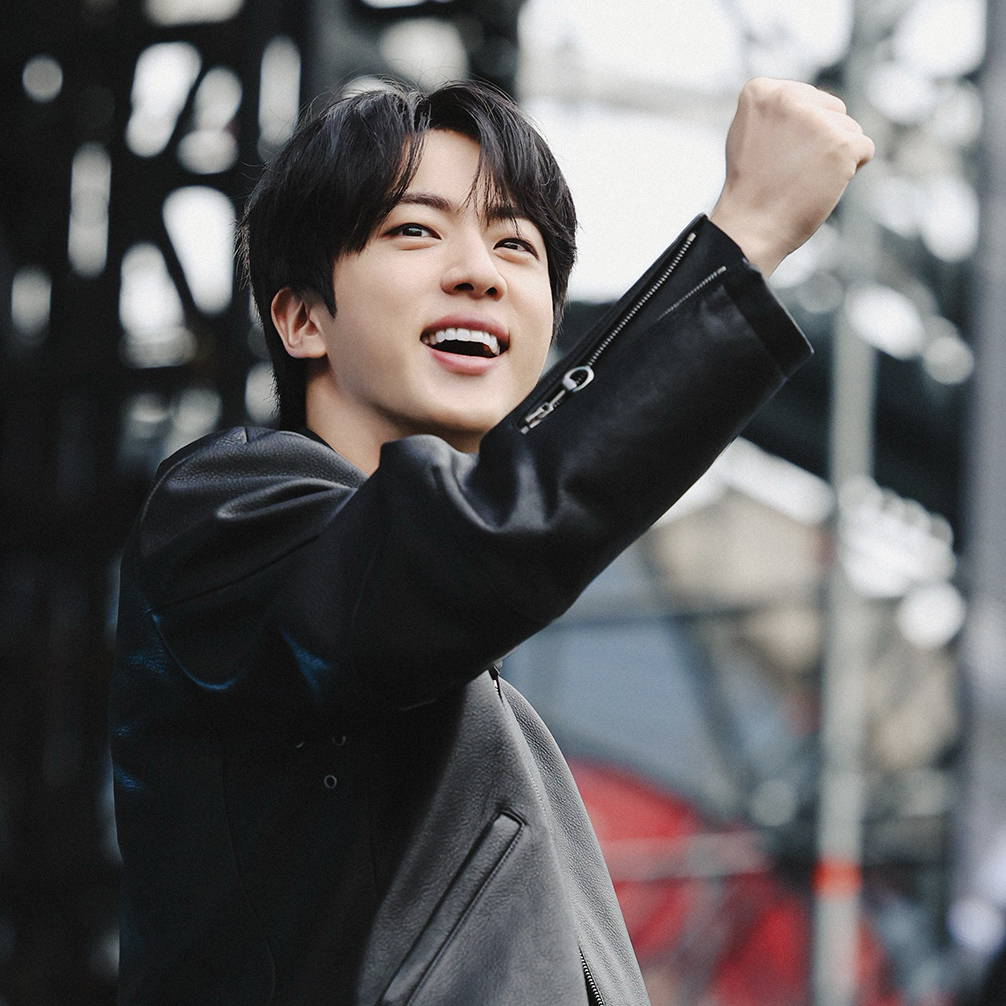 Recent activity shot of Jin (BTS)