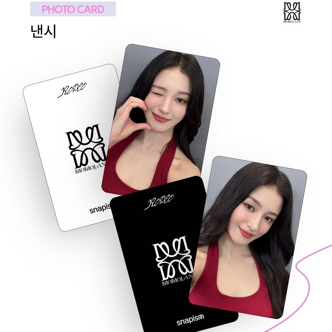 Behind-the-scenes cut of Nancy (MOMOLAND)