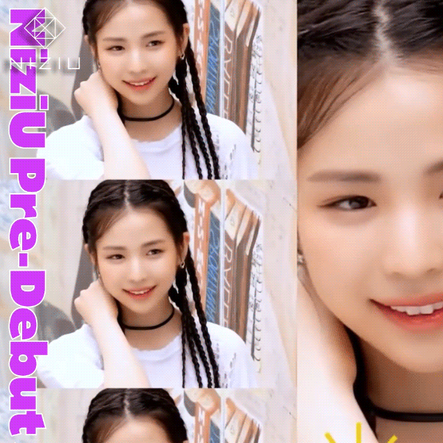 Behind-the-scenes cut of Maya (NiziU)