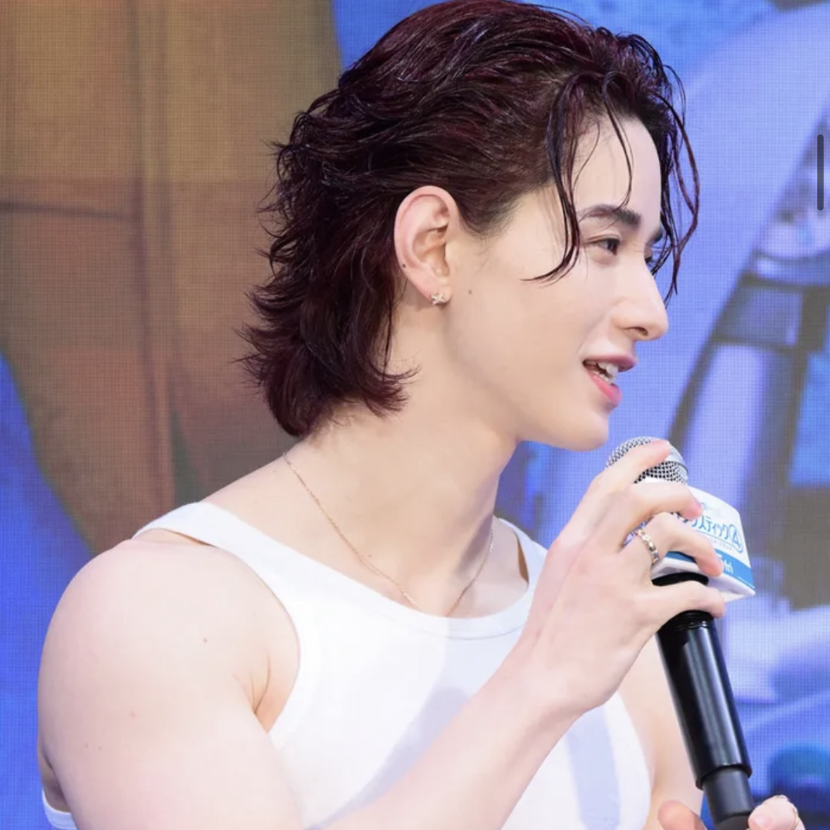 Recent activity shot of Sato Keigo (JO1)