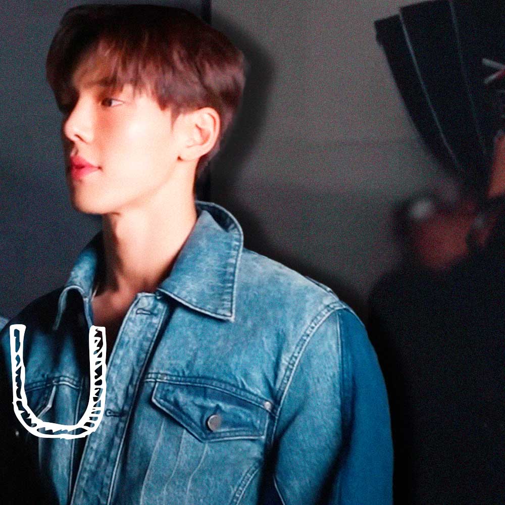 Recent activity shot of Shownu (MONSTA X)