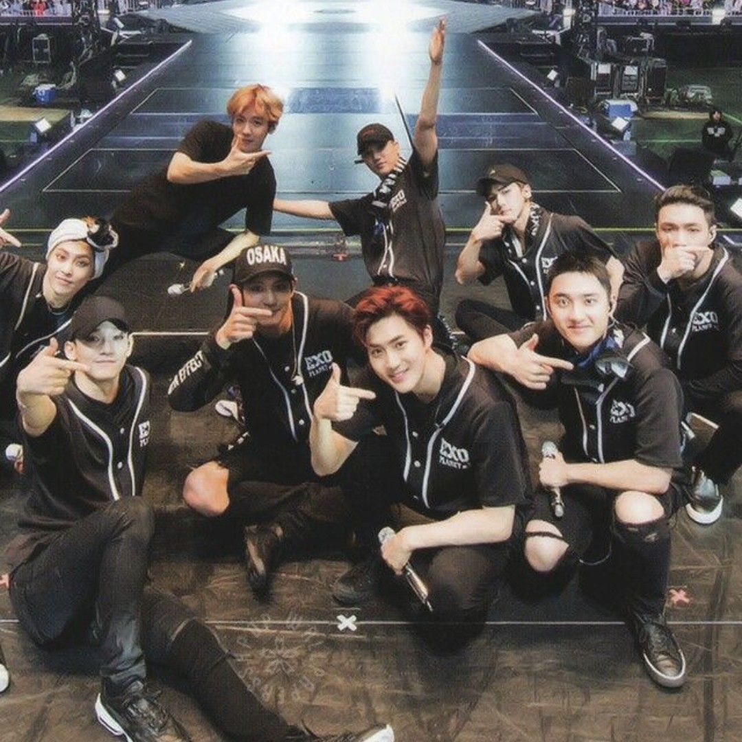 EXO粉丝拍下的瞬间