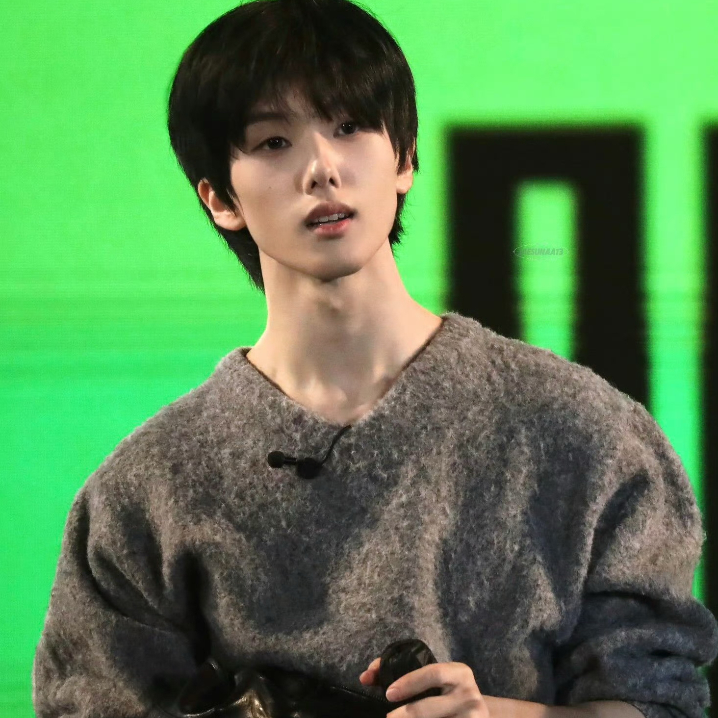 A moment captured by Jisung (NCT DREAM)'s fan