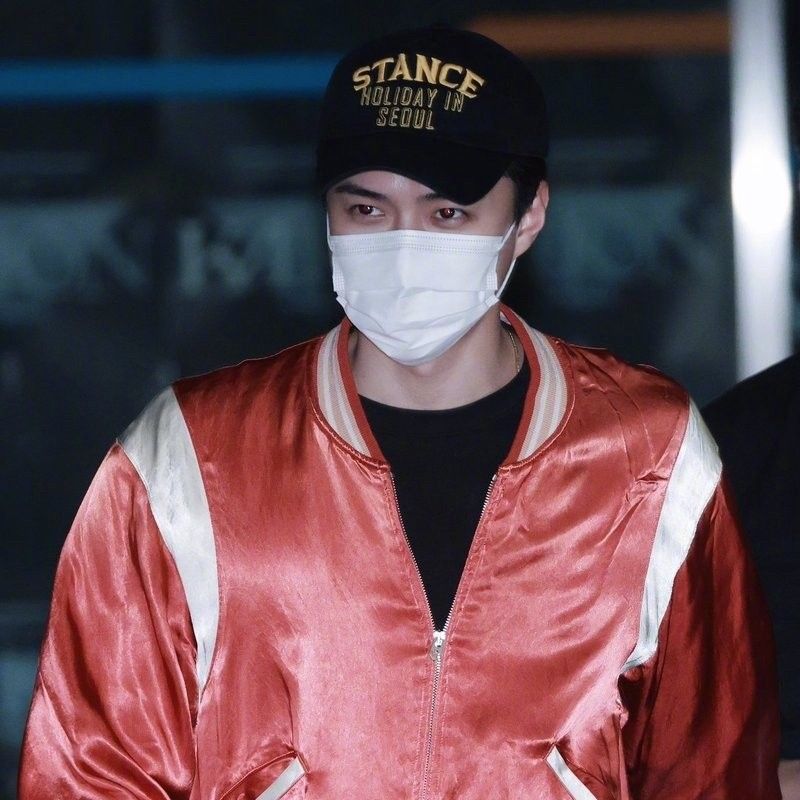 Latest photo of Sehun (EXO)