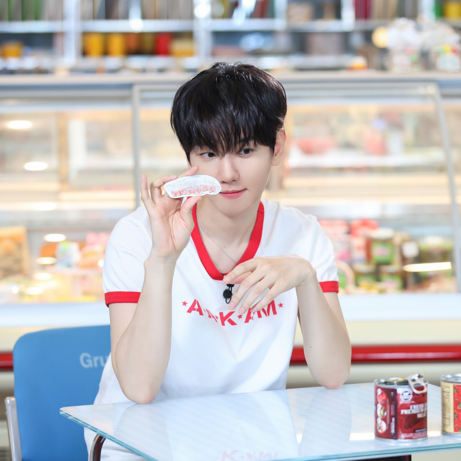 A moment captured by Baekhyun (EXO)'s fan