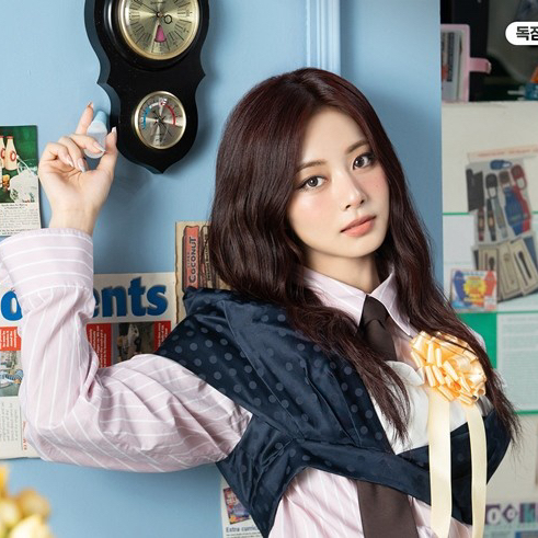 쯔위 (TWICE)의 비하인드 컷