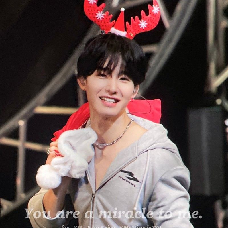 Latest photo of Sato Keigo (JO1)