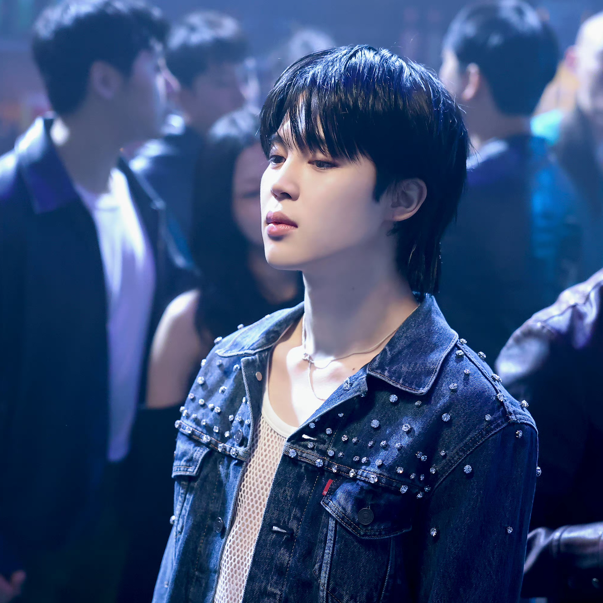 A moment captured by Jimin (BTS)'s fan