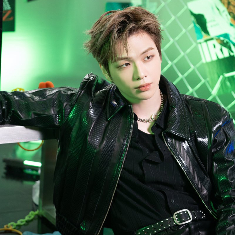 A moment captured by Kang Daniel's fan