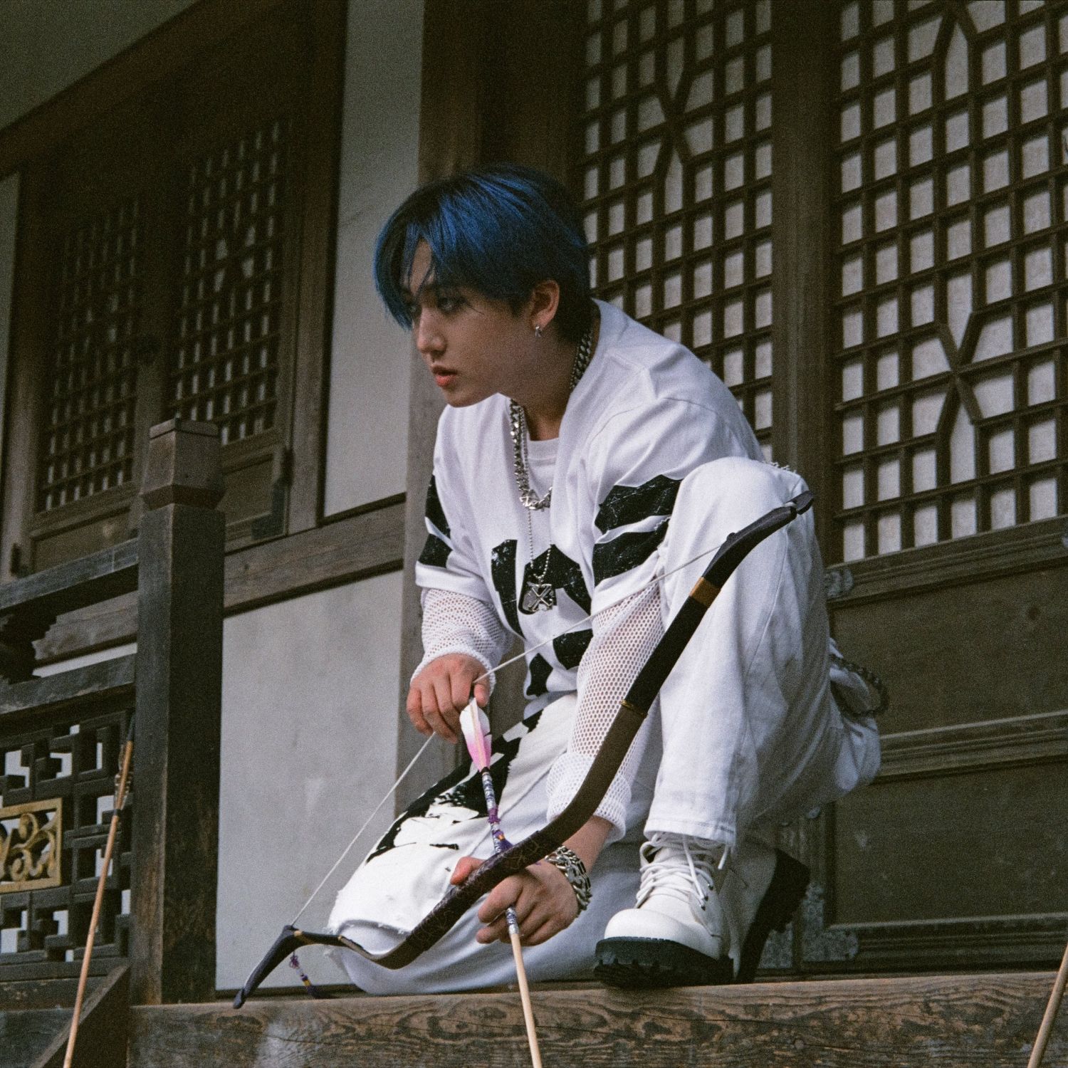 Behind-the-scenes cut of Changbin (Stray Kids)