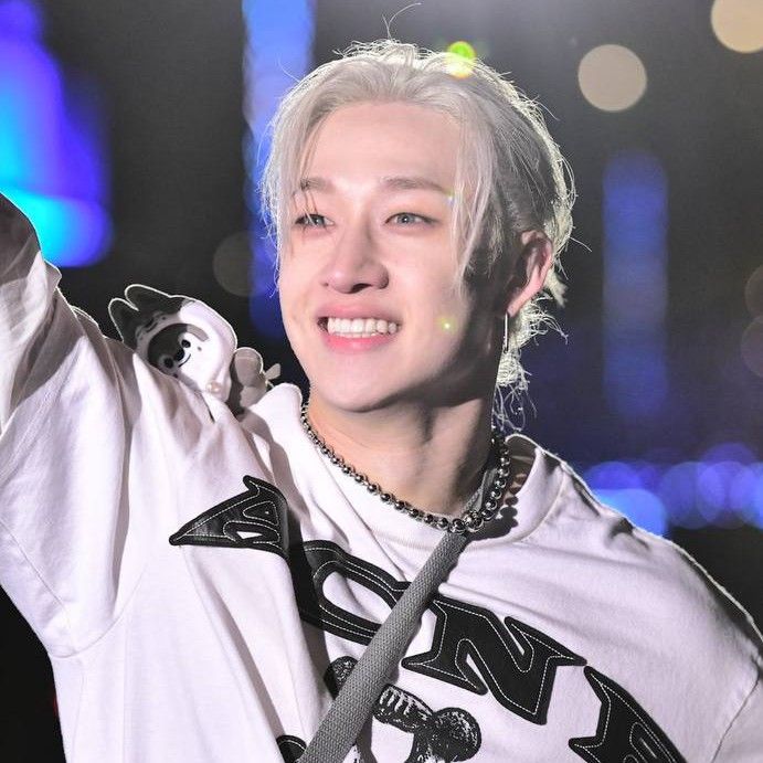 Recent activity shot of Bang Chan (Stray Kids)