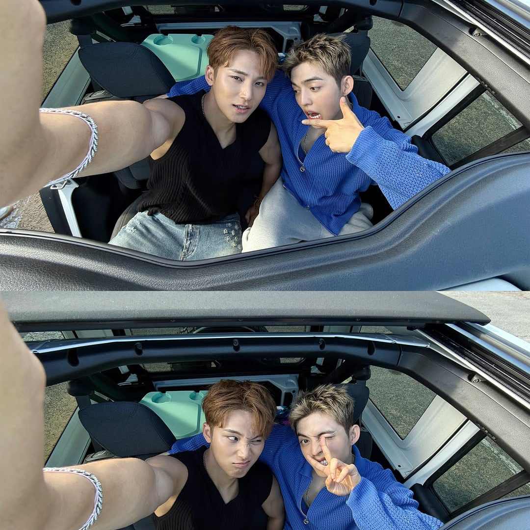 Recent activity shot of Mingyu (SEVENTEEN)