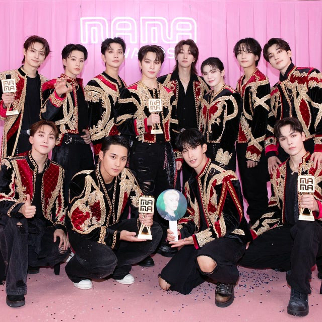 Recent activity shot of SEVENTEEN