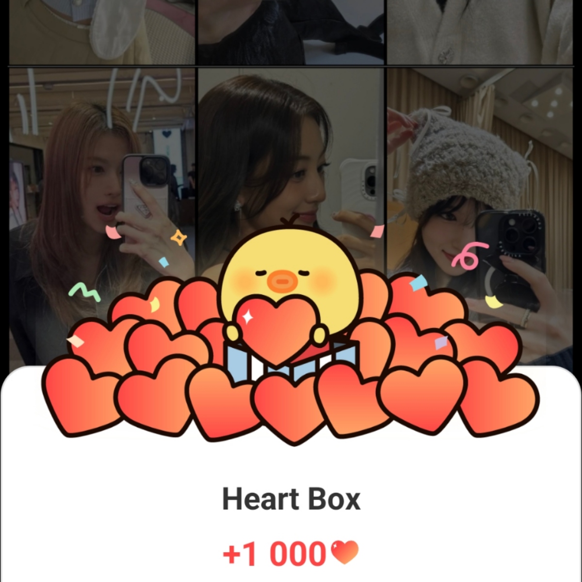 Recent activity shot of TWICE