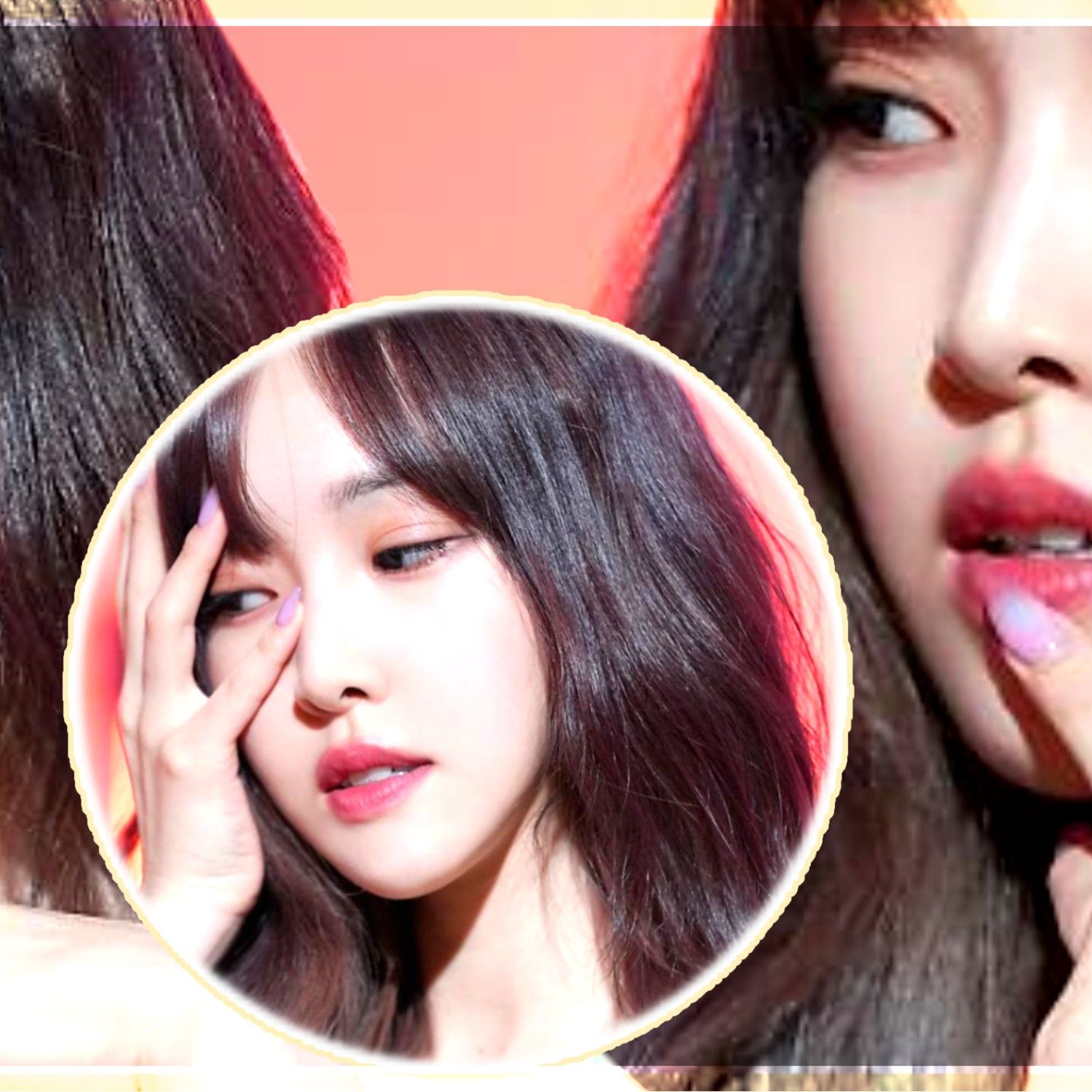 A moment captured by Yuju (GFRIEND)'s fan