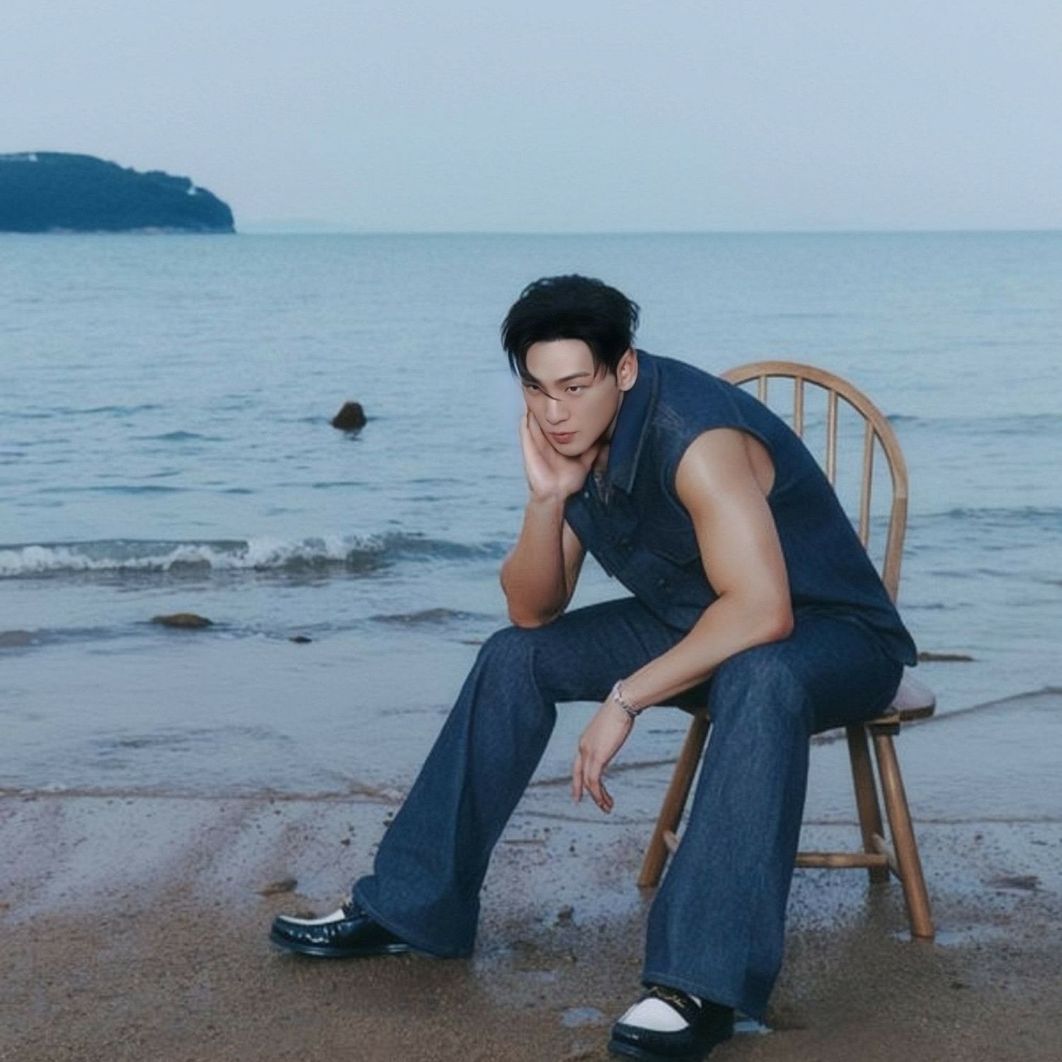 A moment captured by Baekho's fan