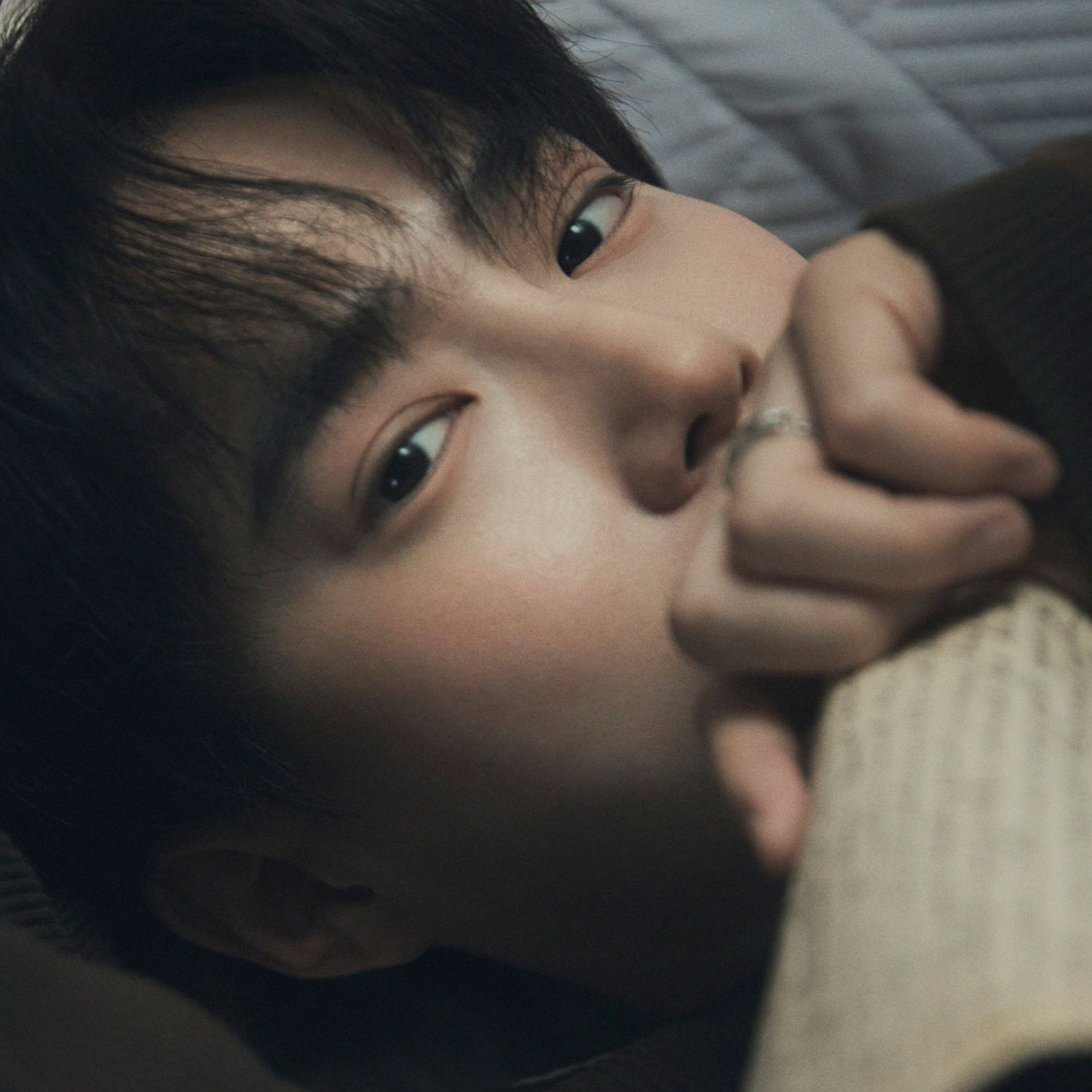 Behind-the-scenes cut of Suho (EXO)