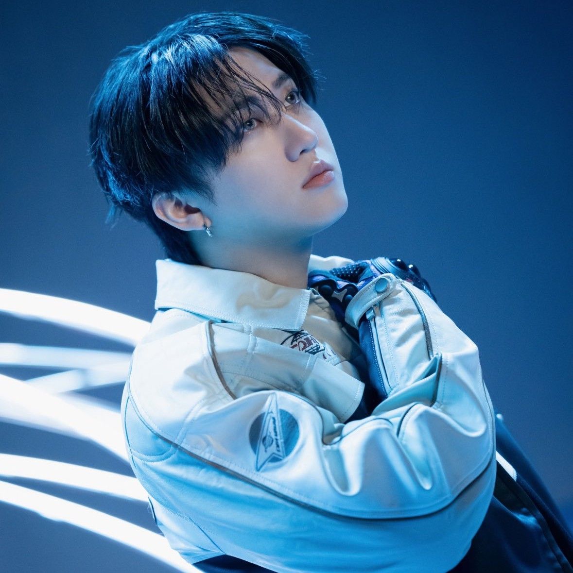 A moment captured by Changbin (Stray Kids)'s fan