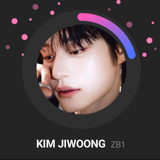 Recent activity shot of Kim Jiwoong (ZEROBASEONE)
