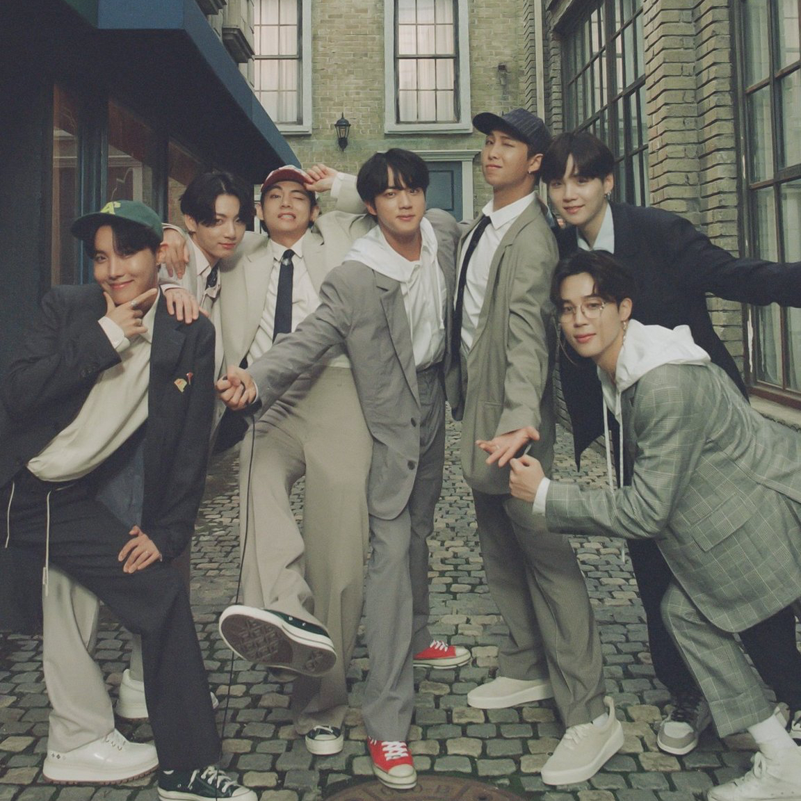 BTSの舞台裏ショット