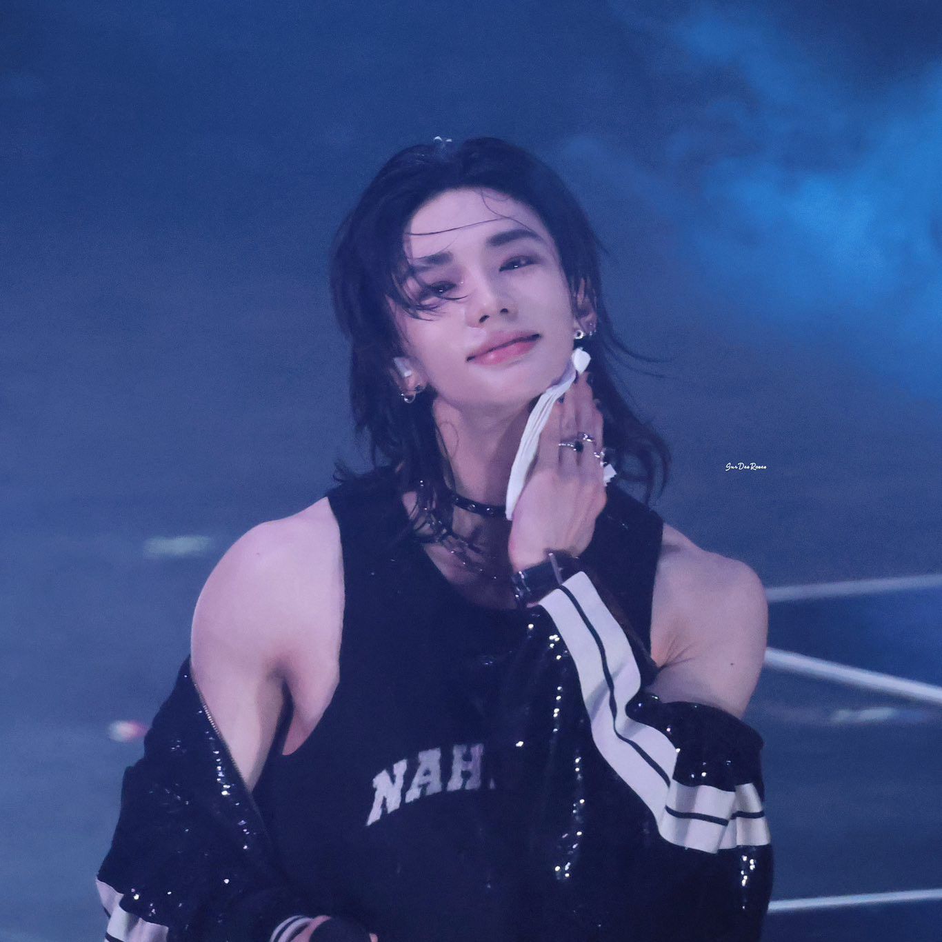 Latest photo of Hyunjin (Stray Kids)