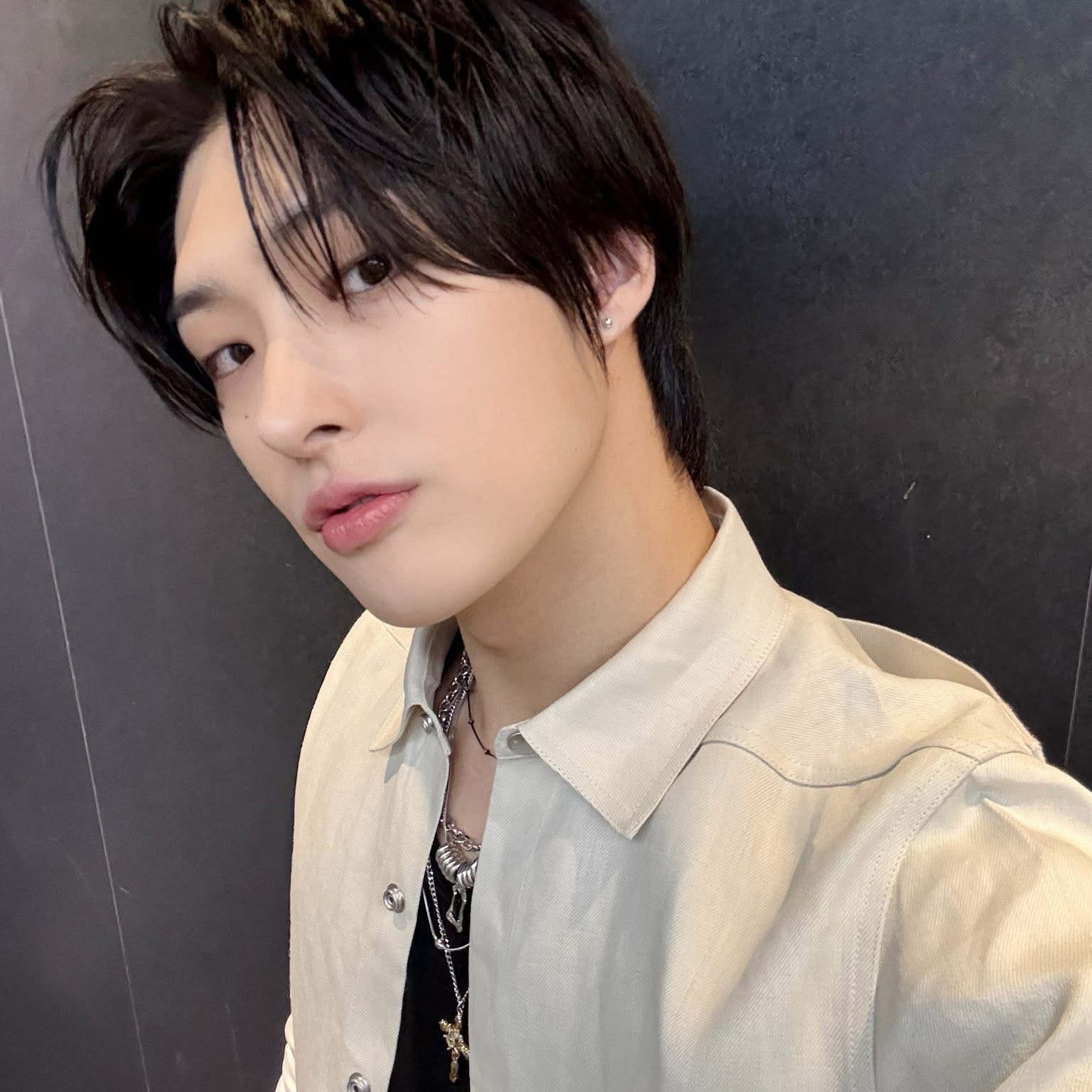 Recent activity shot of Mingi (ATEEZ)