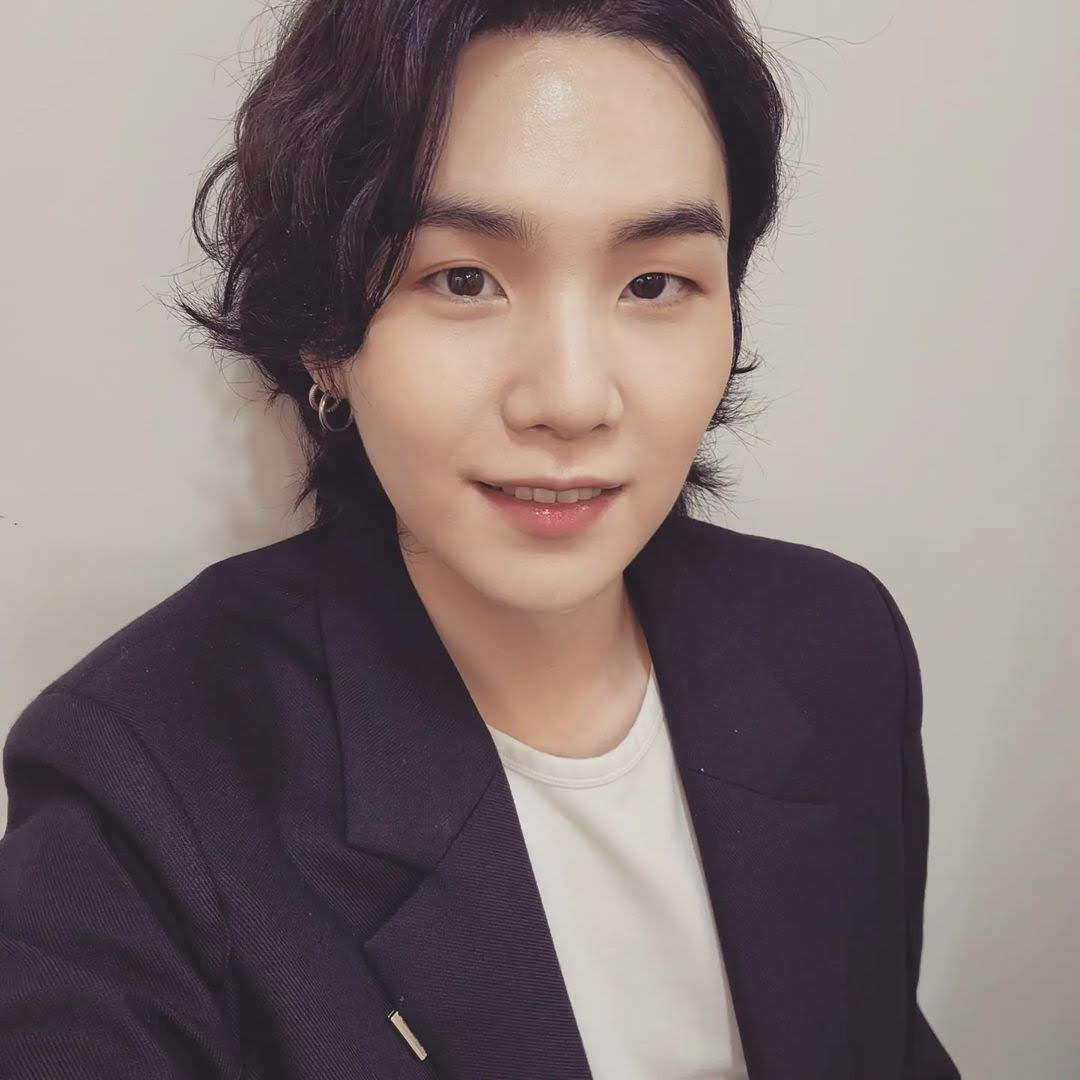 Recent activity shot of SUGA (BTS)