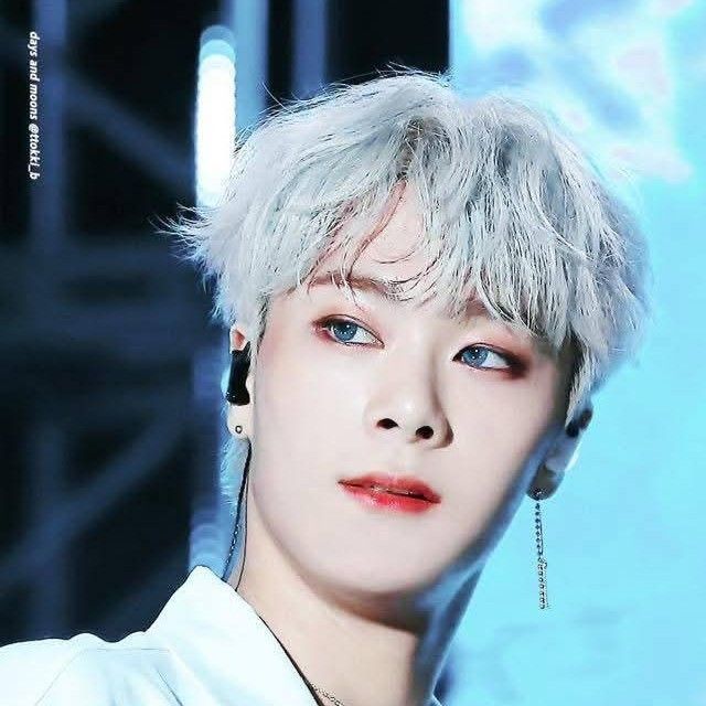 Recent activity shot of Moonbin (ASTRO)